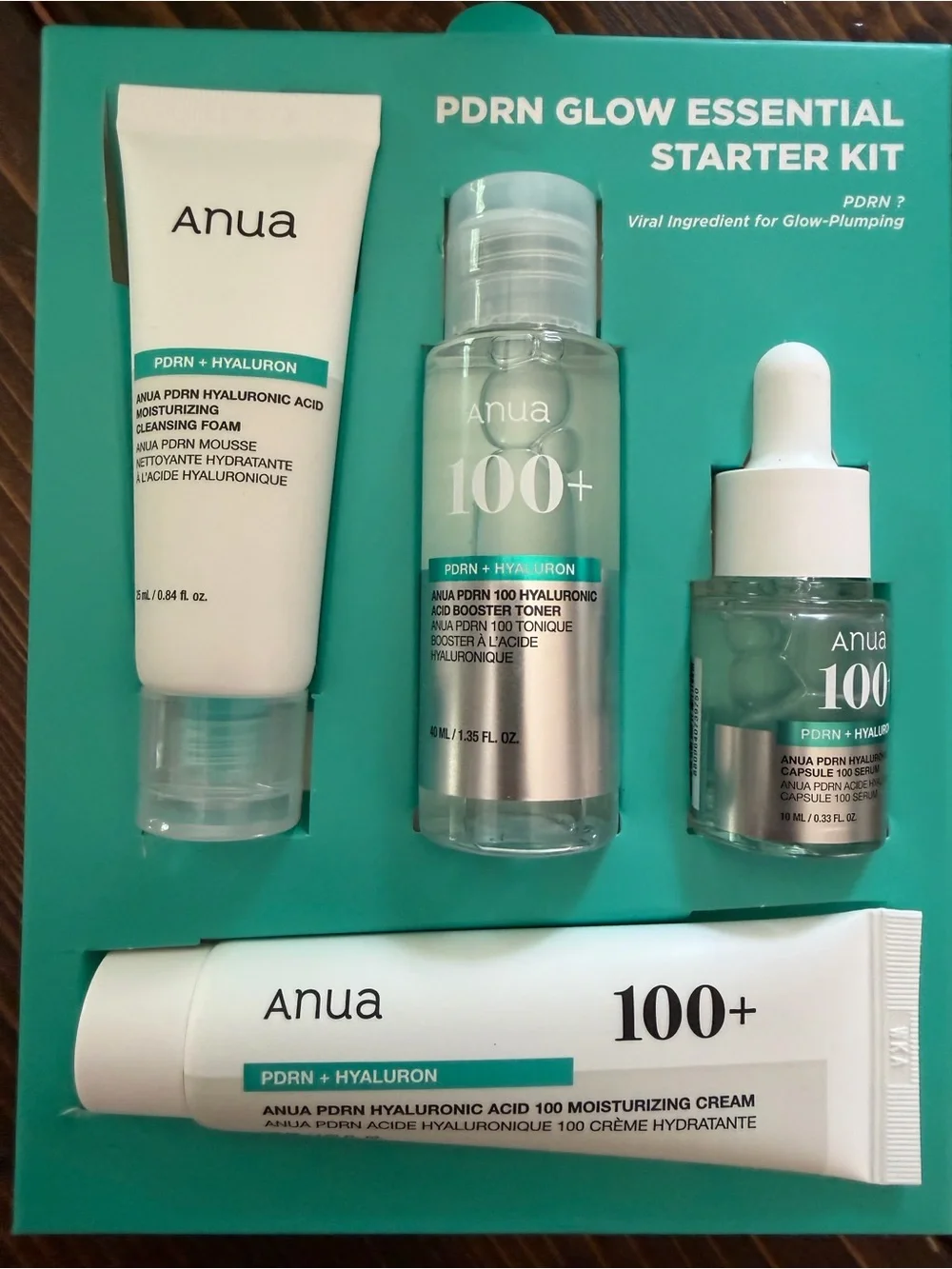 Anua PDRN Glow Essential Starter Kit| 4 products NEW